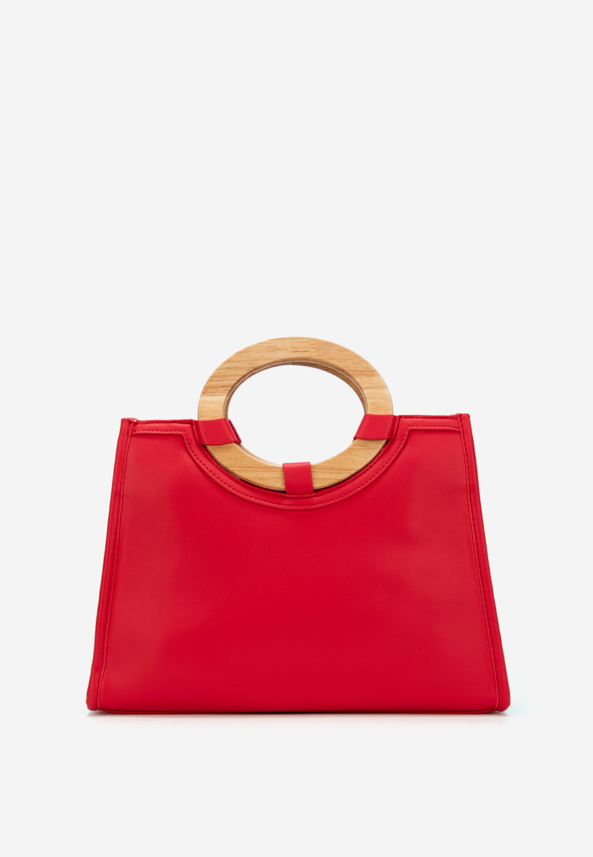 Borsa a mano Margaretta rosso