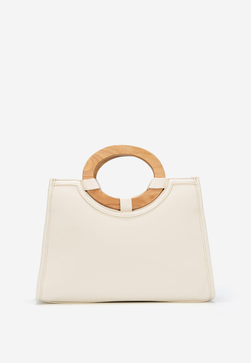 Borsa a mano Margaretta bianca