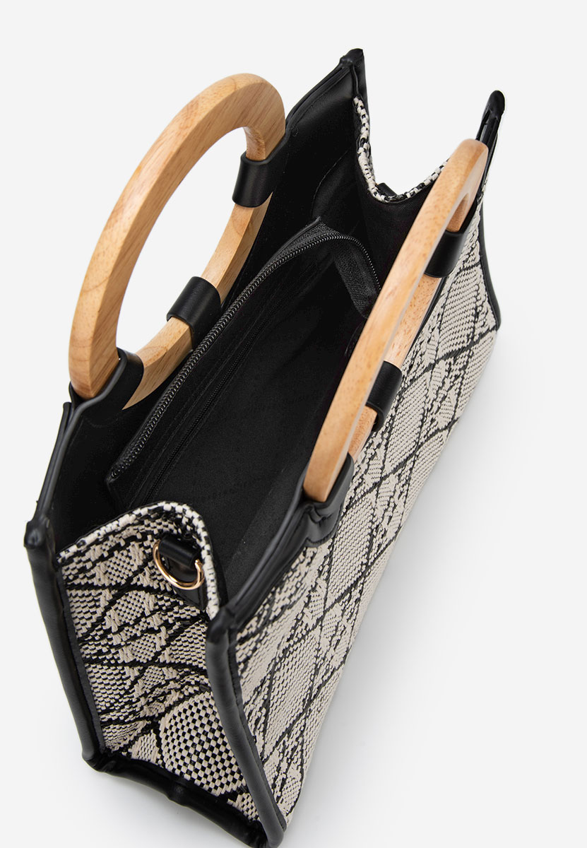 Borsa a mano Margaretta nera