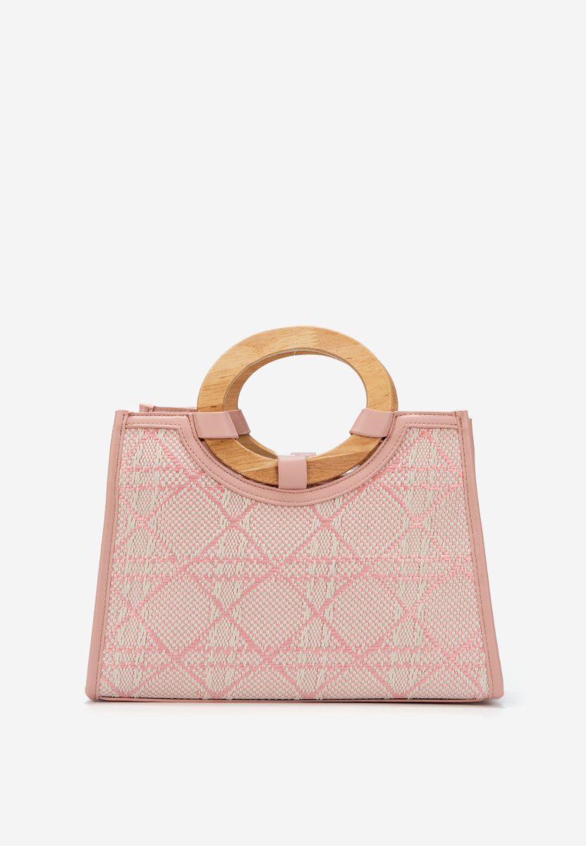 Borsa a mano Margaretta rosa