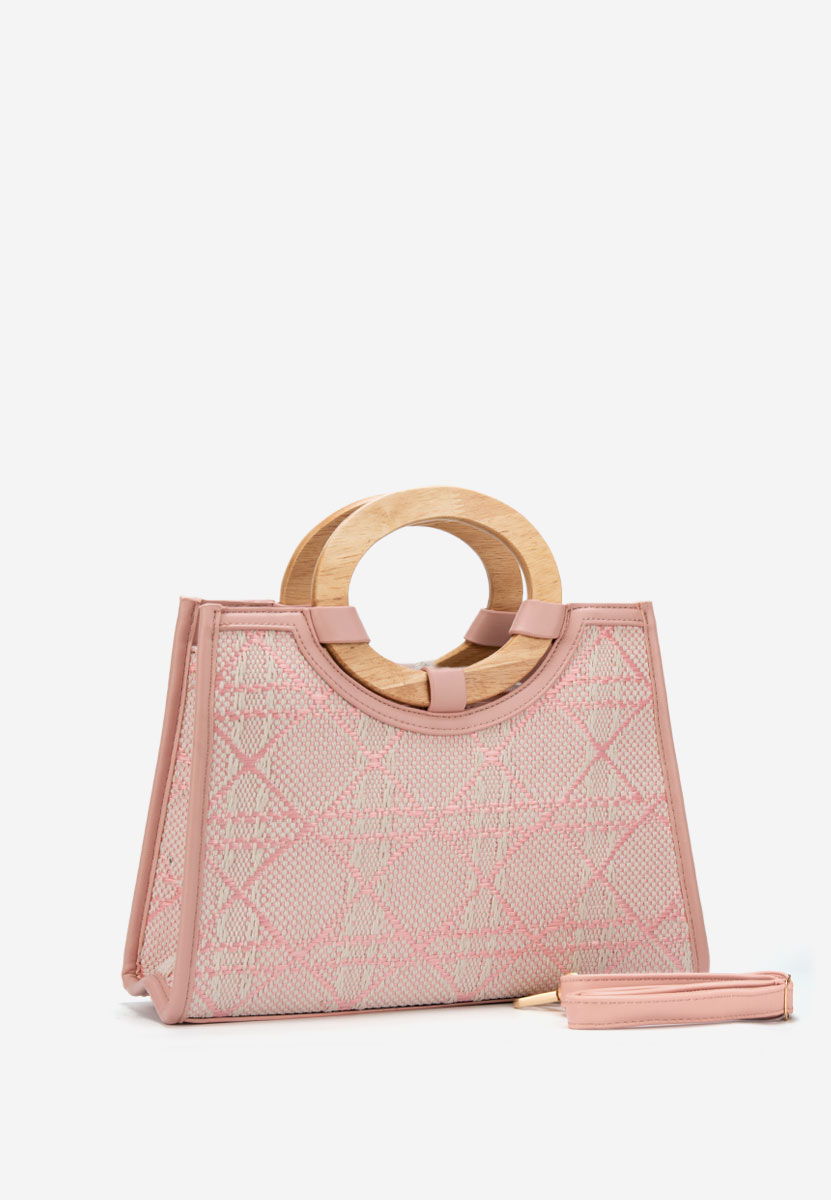 Borsa a mano Margaretta rosa