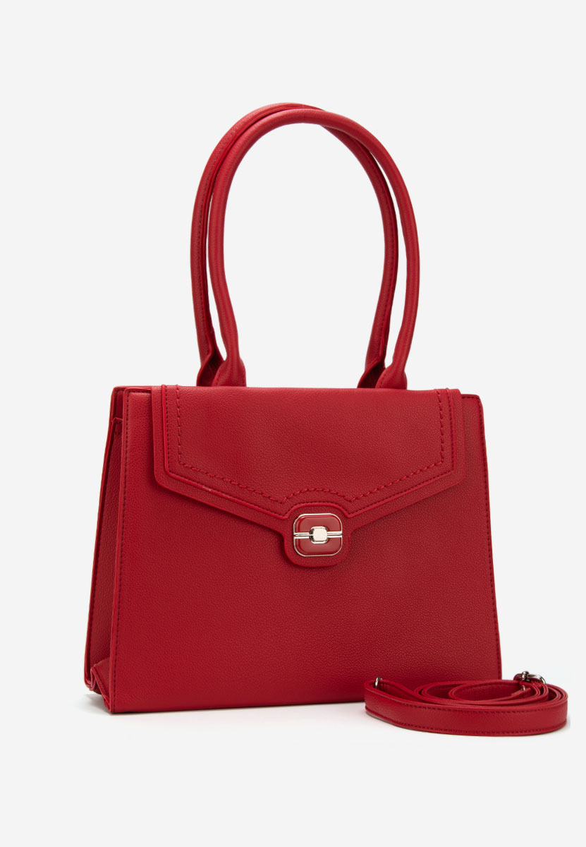 Borsa a mano Ozania rosso