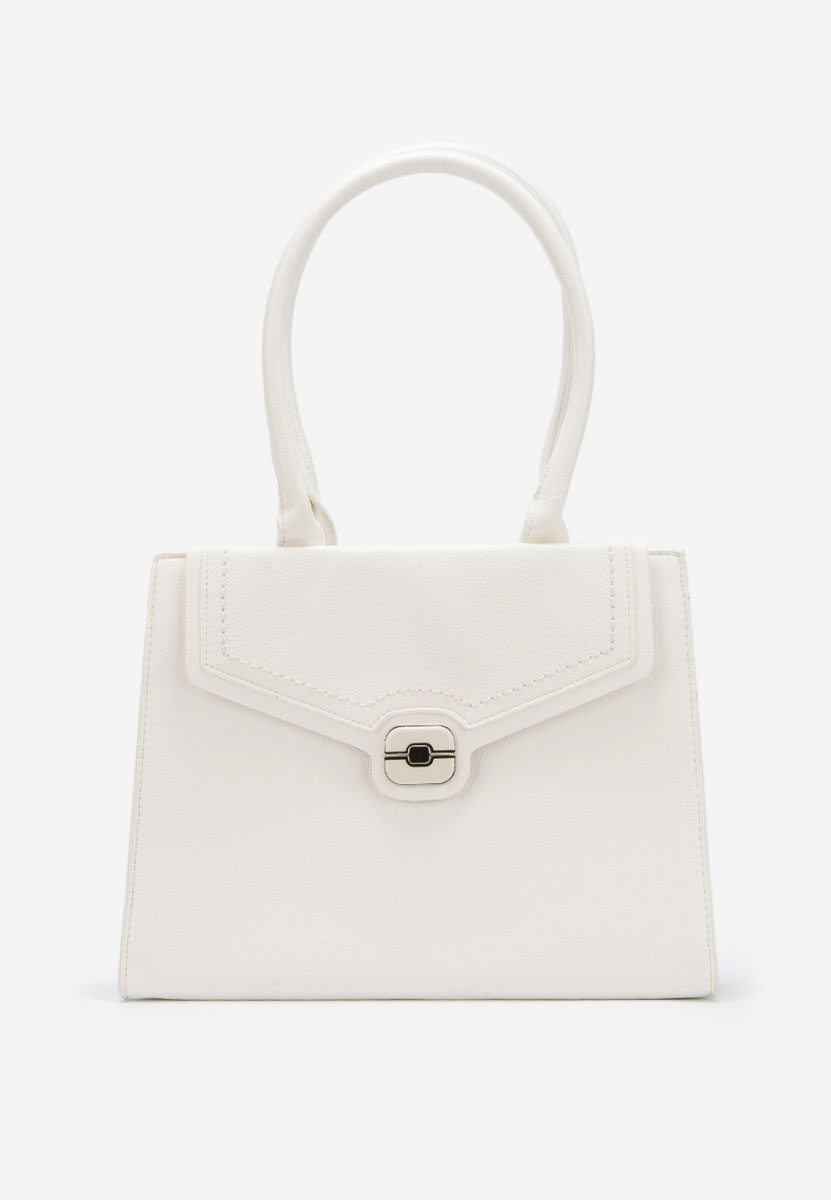 Borsa a mano Ozania bianca