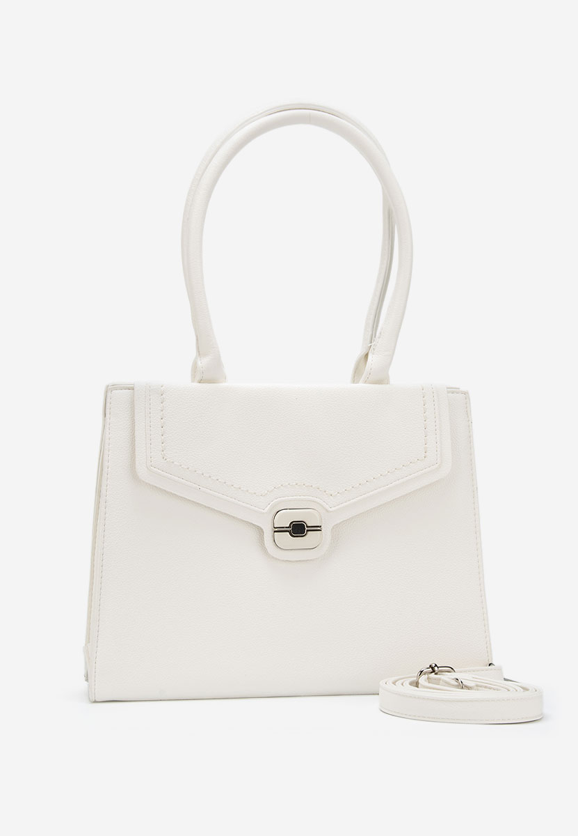 Borsa a mano Ozania bianca
