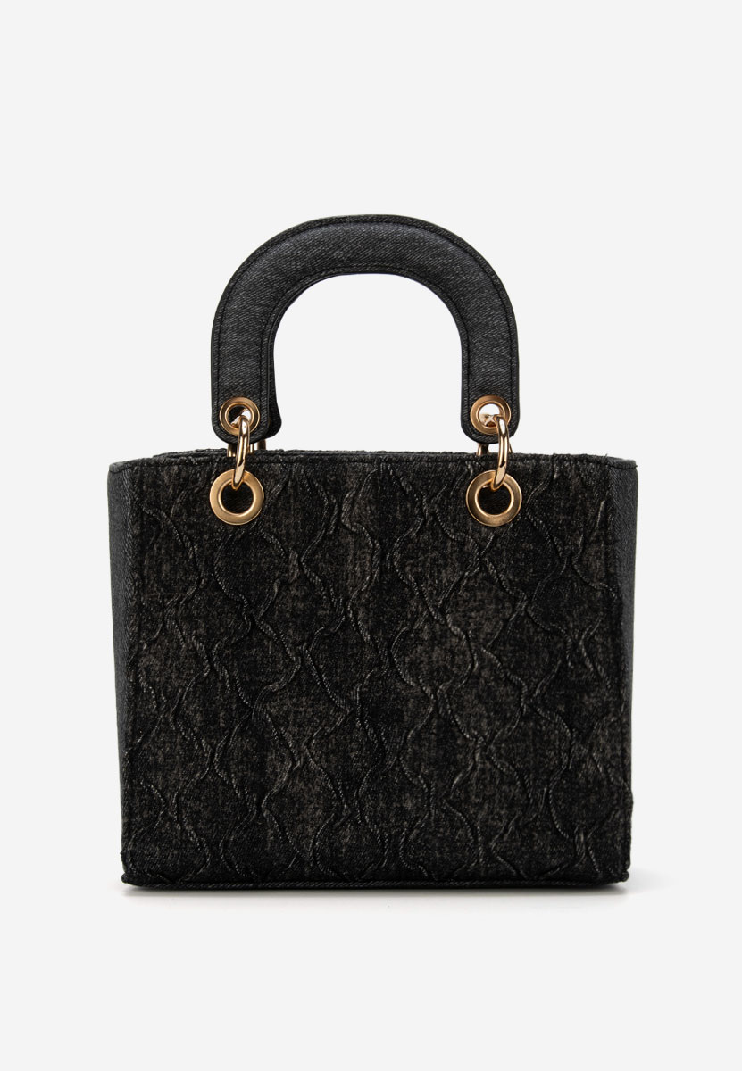 Borsa a mano Mauricia nera