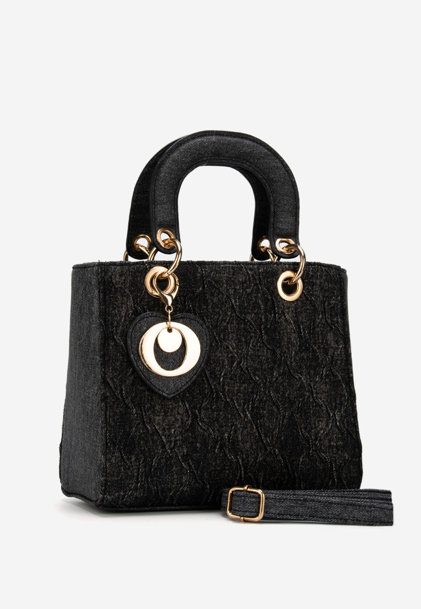 Borsa a mano Mauricia nera