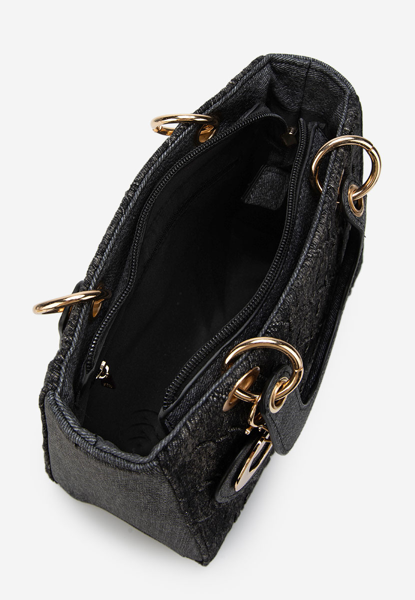 Borsa a mano Mauricia nera