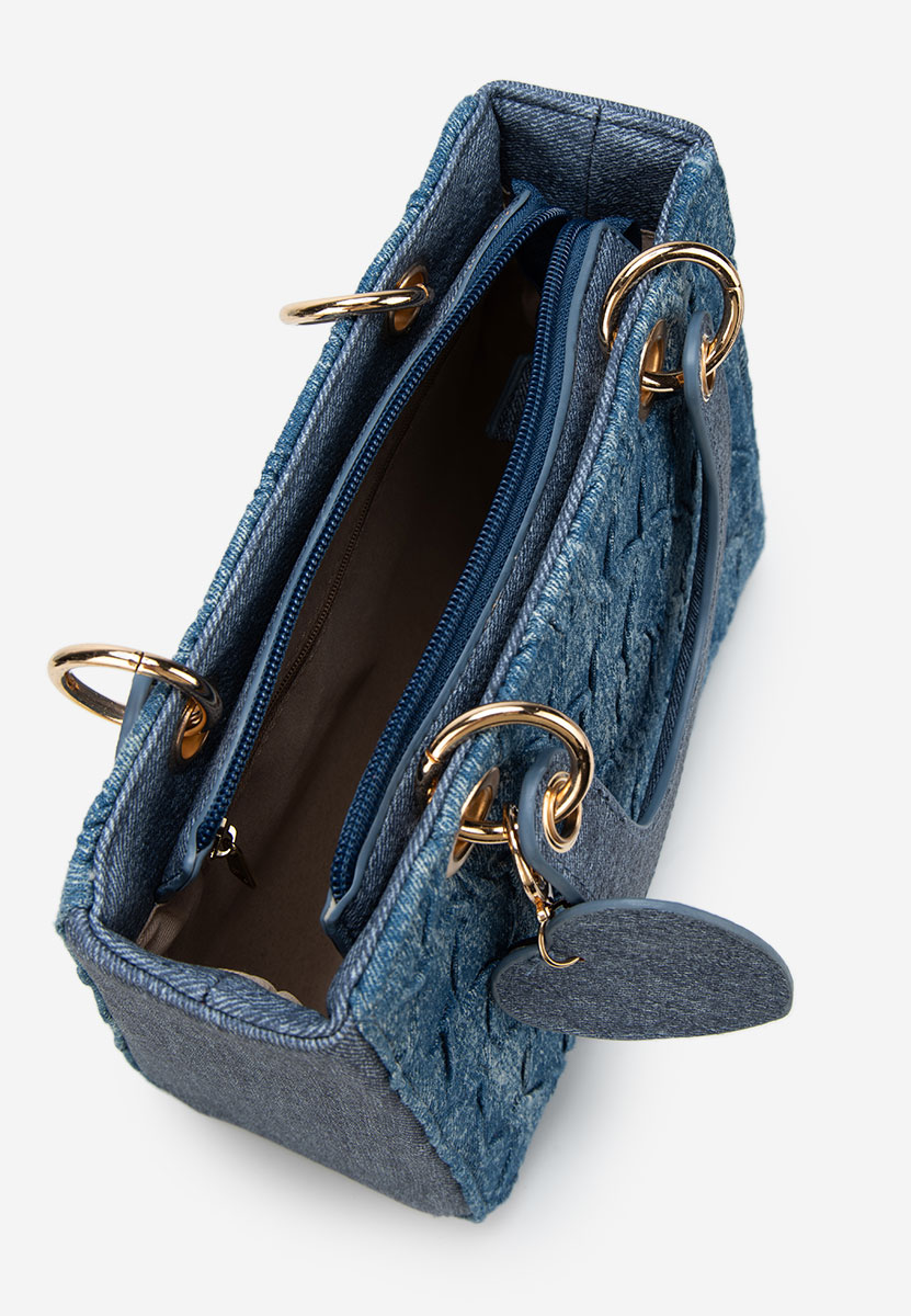 Borsa a mano Mauricia denim