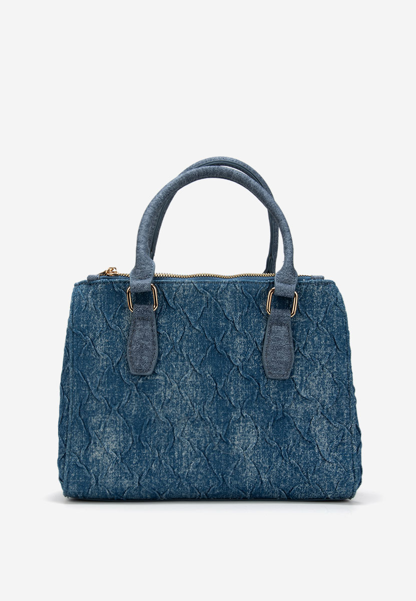 Borsa a mano Karlasia V3 denim