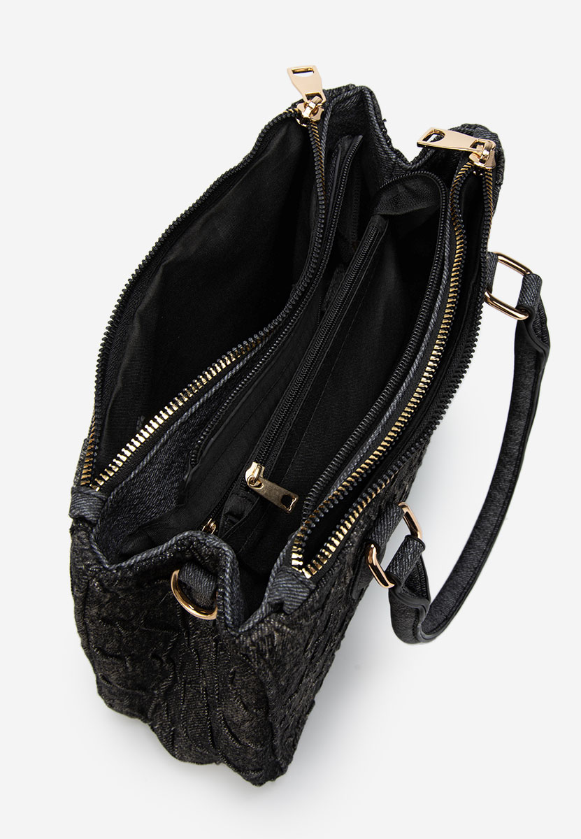 Borsa a mano Karlasia V4 denim