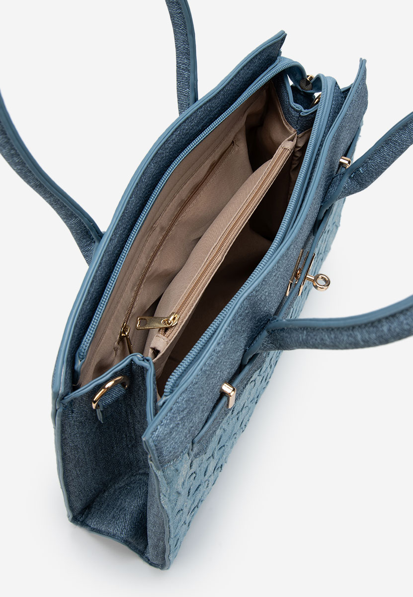 Borsa a mano Neoliana denim