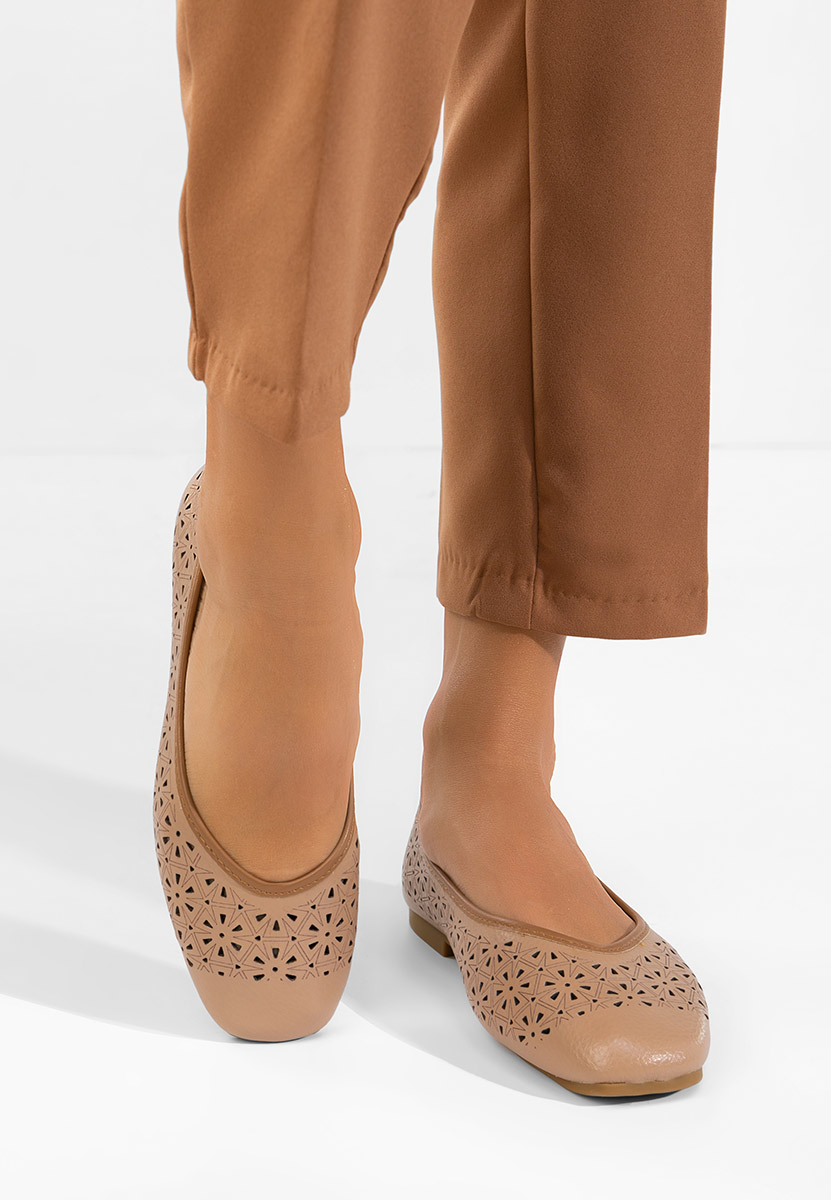 Ballerine pelle Verioma V2 beige