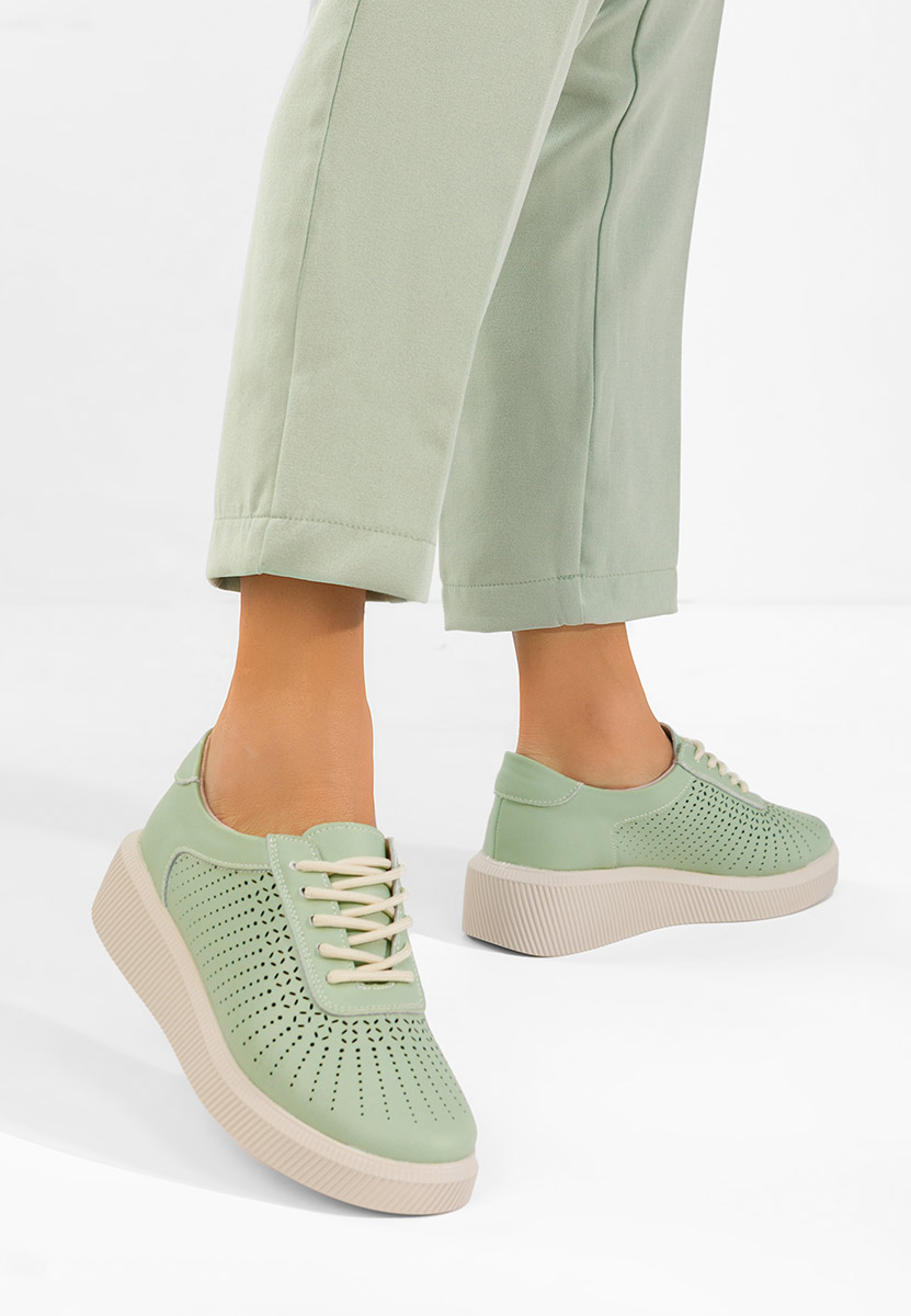 Sneakers donna Oleiana verdi