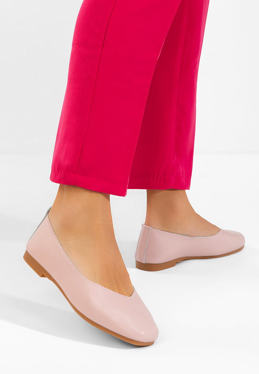 Ballerine pelle Gabiela rosa
