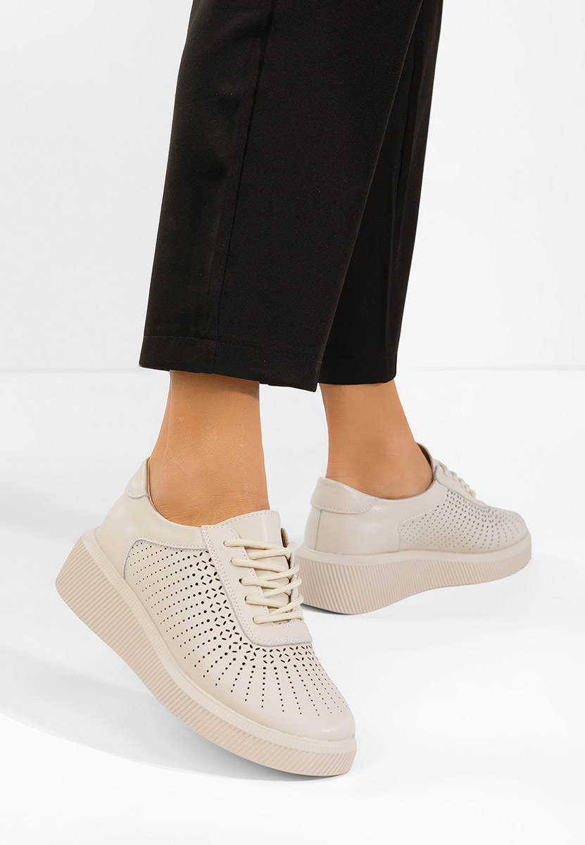 Sneakers donna Oleiana beige