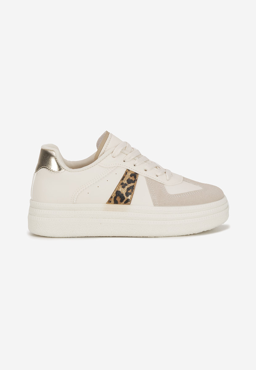 Sneakers con plateau Serinia leopardi