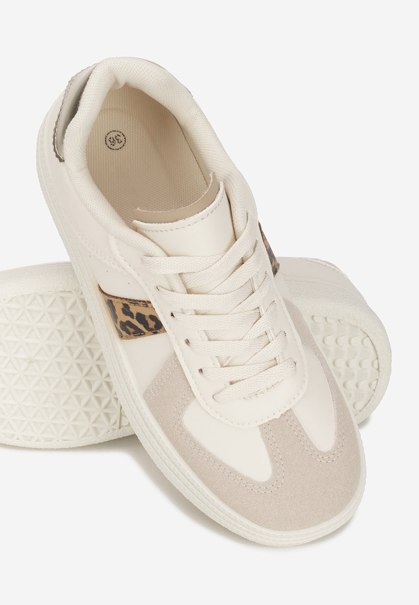 Sneakers con plateau Serinia leopardi