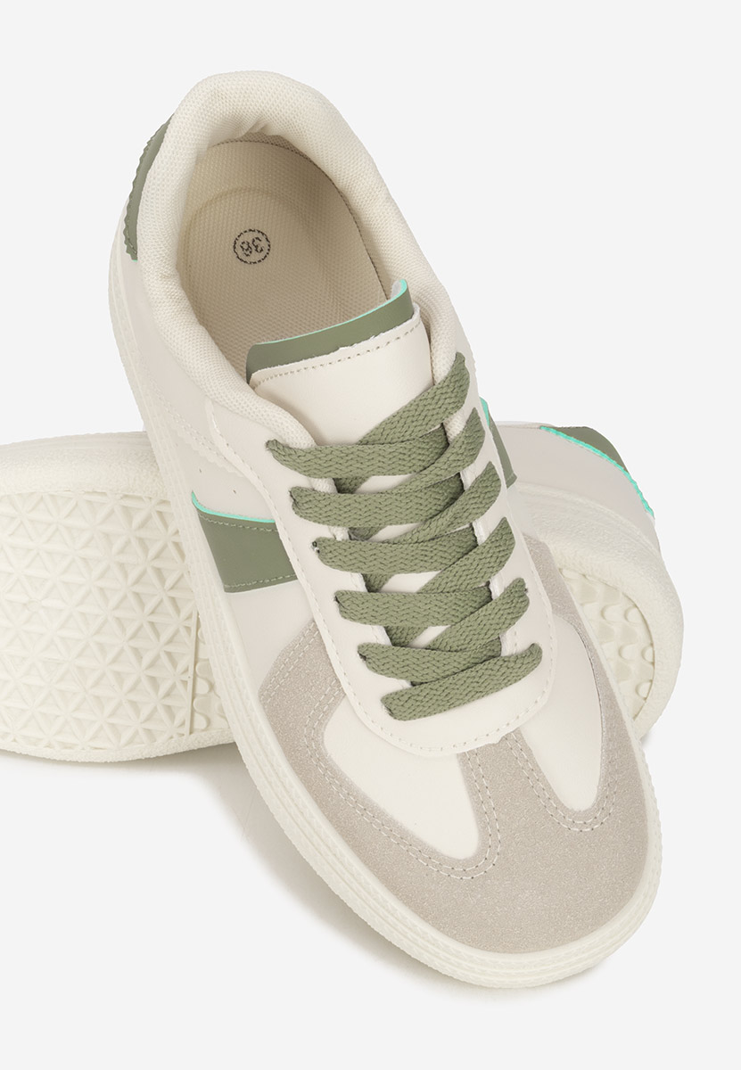 Sneakers con plateau Serinia V2 bianchi