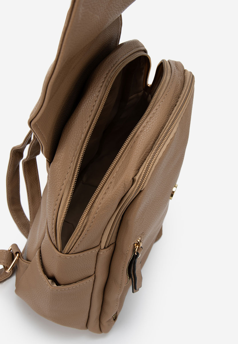 Zaino da donna Vicenzia cachi