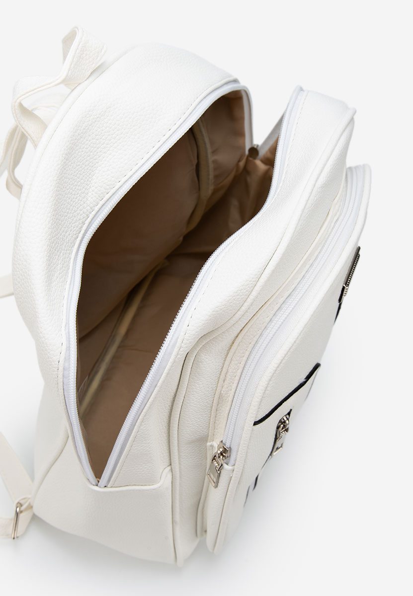 Zaino da donna Mendoza bianco