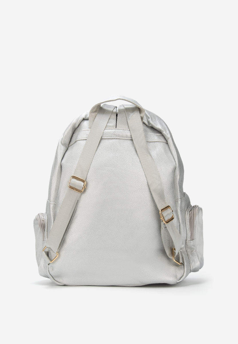 Zaino da donna Milesia argento