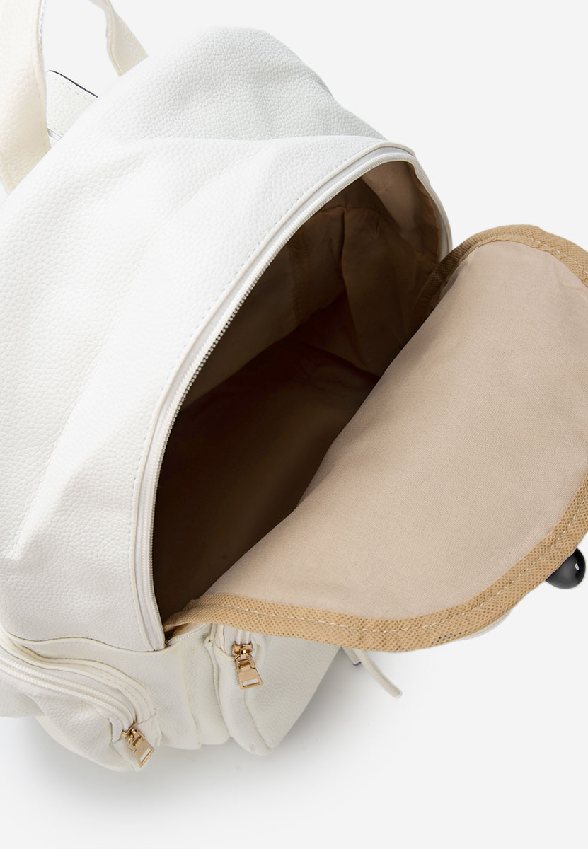 Zaino da donna Milesia bianco