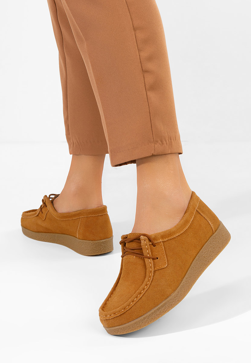 Mocassini da donna Afinia V2 camel