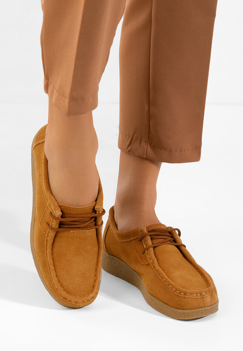 Mocassini da donna Afinia V2 camel