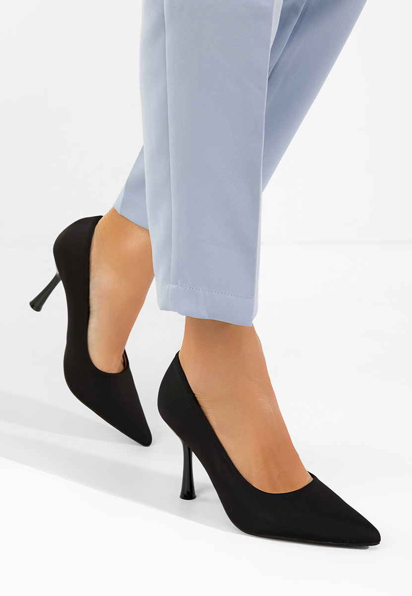 Décolleté tacco a spillo Anuria nero