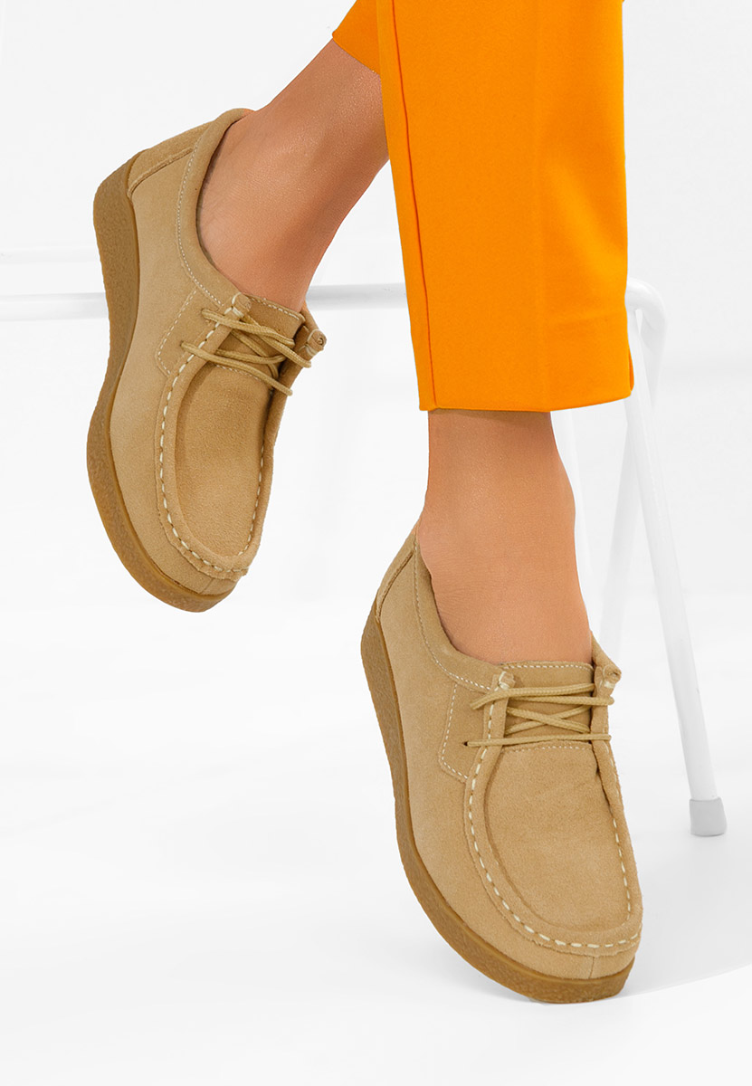 Mocassini da donna Afinia V2 beige
