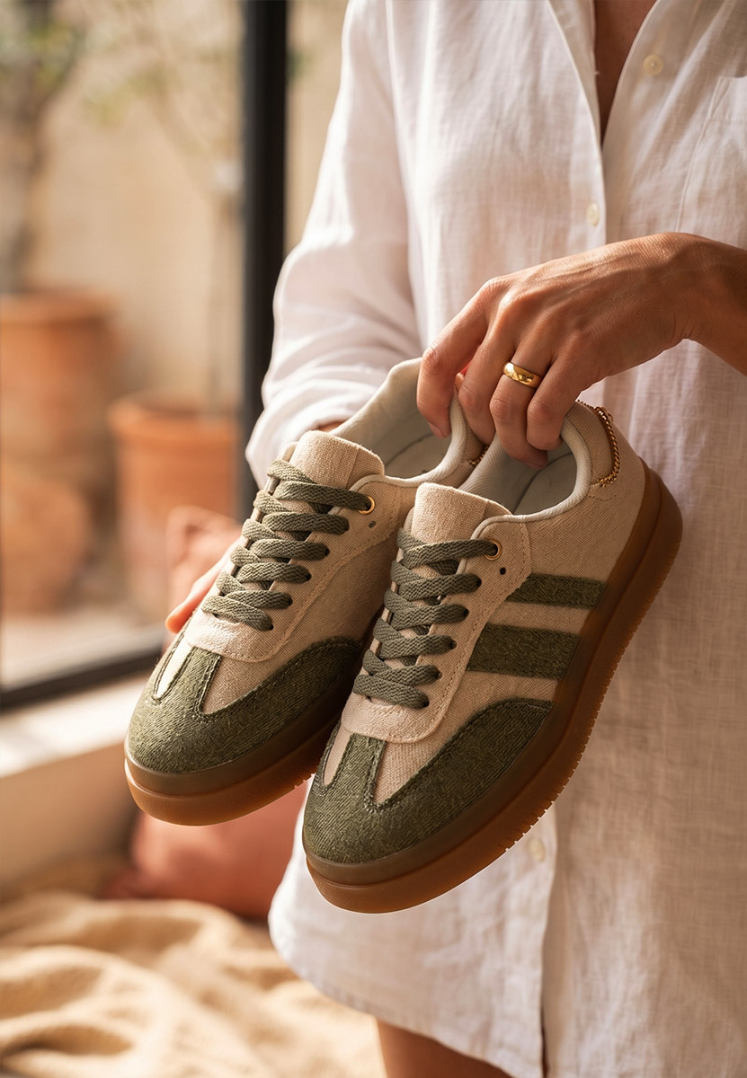 Sneakers donna Deenia verdi