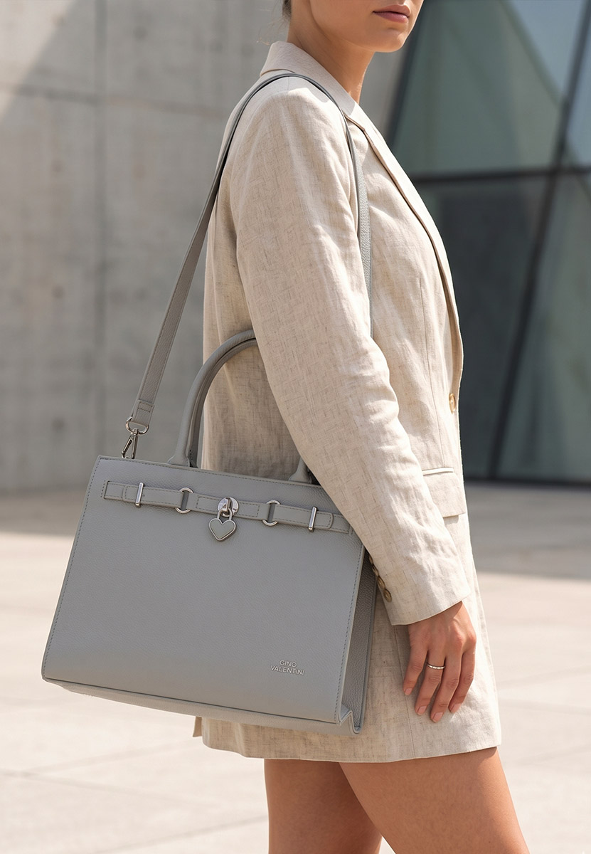 Borsa da ufficio Valiana grigio