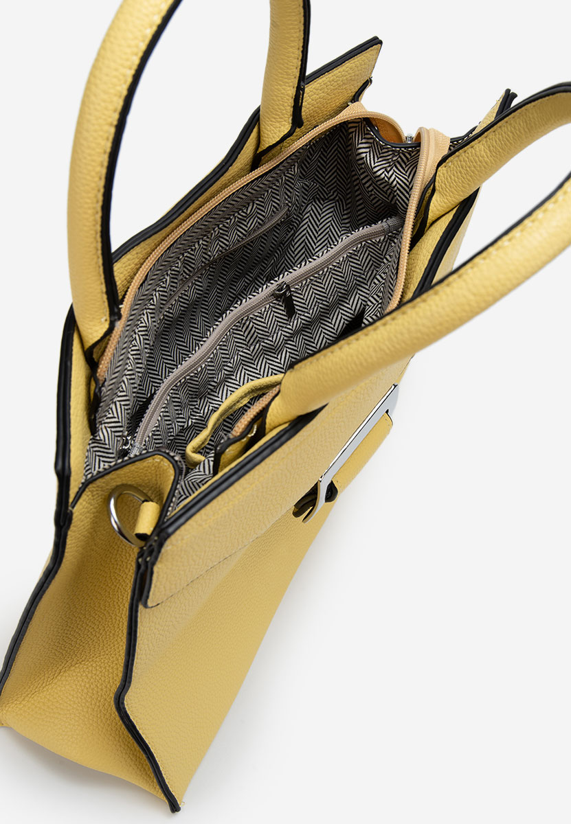 Borsa da ufficio Georginia gialloa