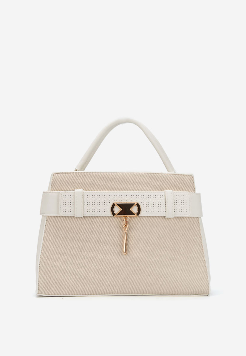 Borsa a mano Marana bianca