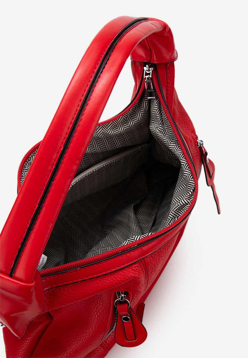 Borsa a mano Aikena rosso