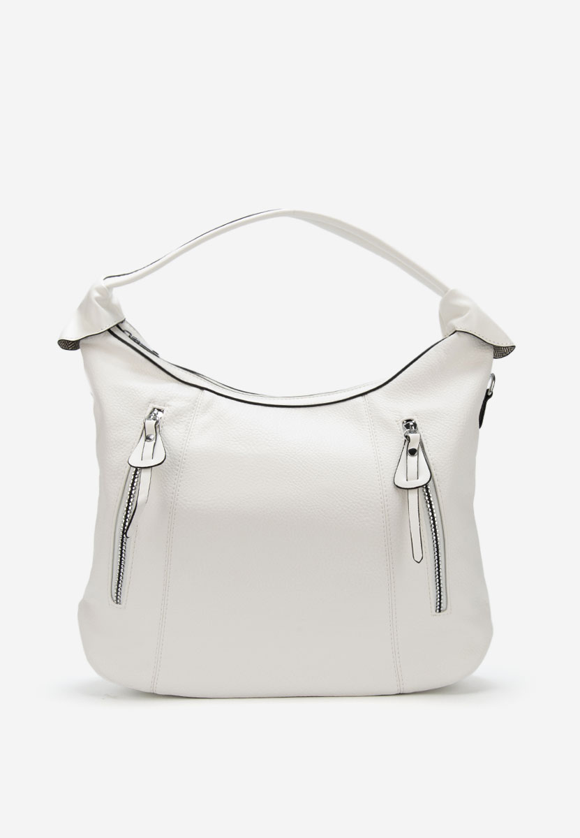 Borsa a mano Aikena bianca