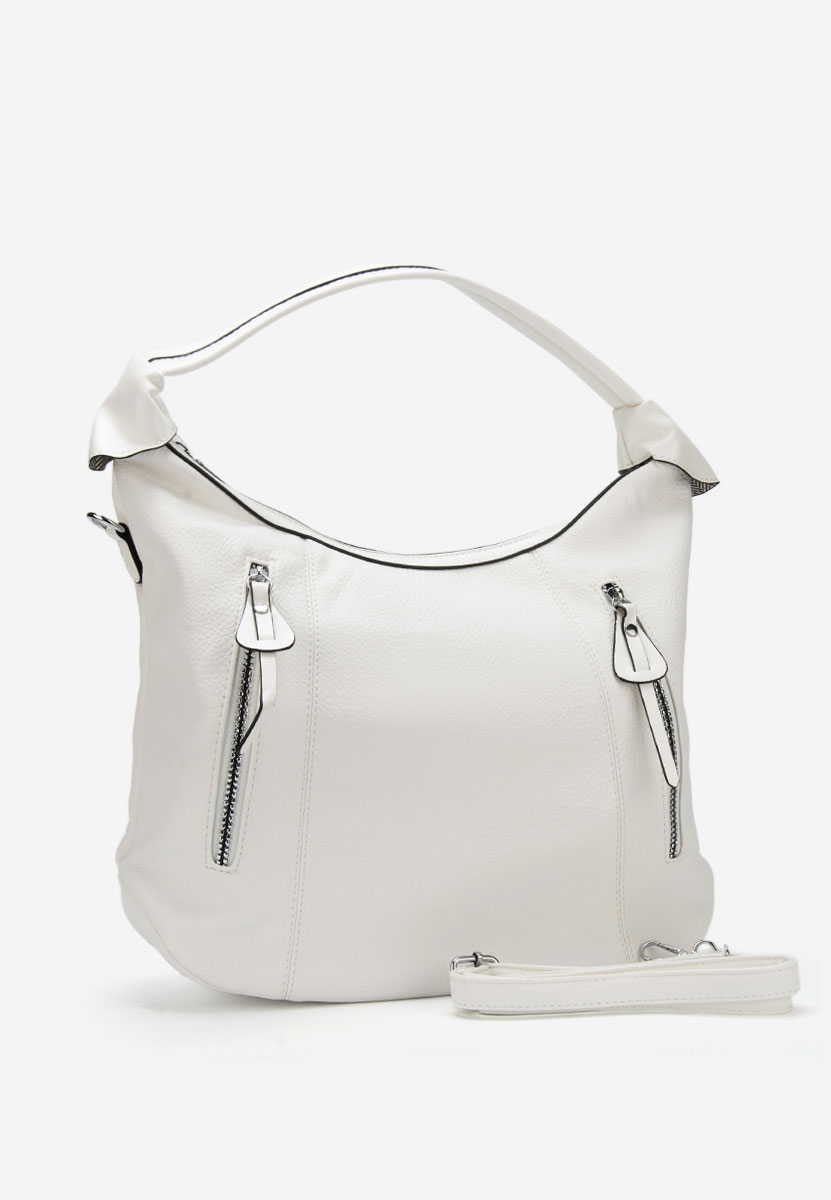 Borsa a mano Aikena bianca
