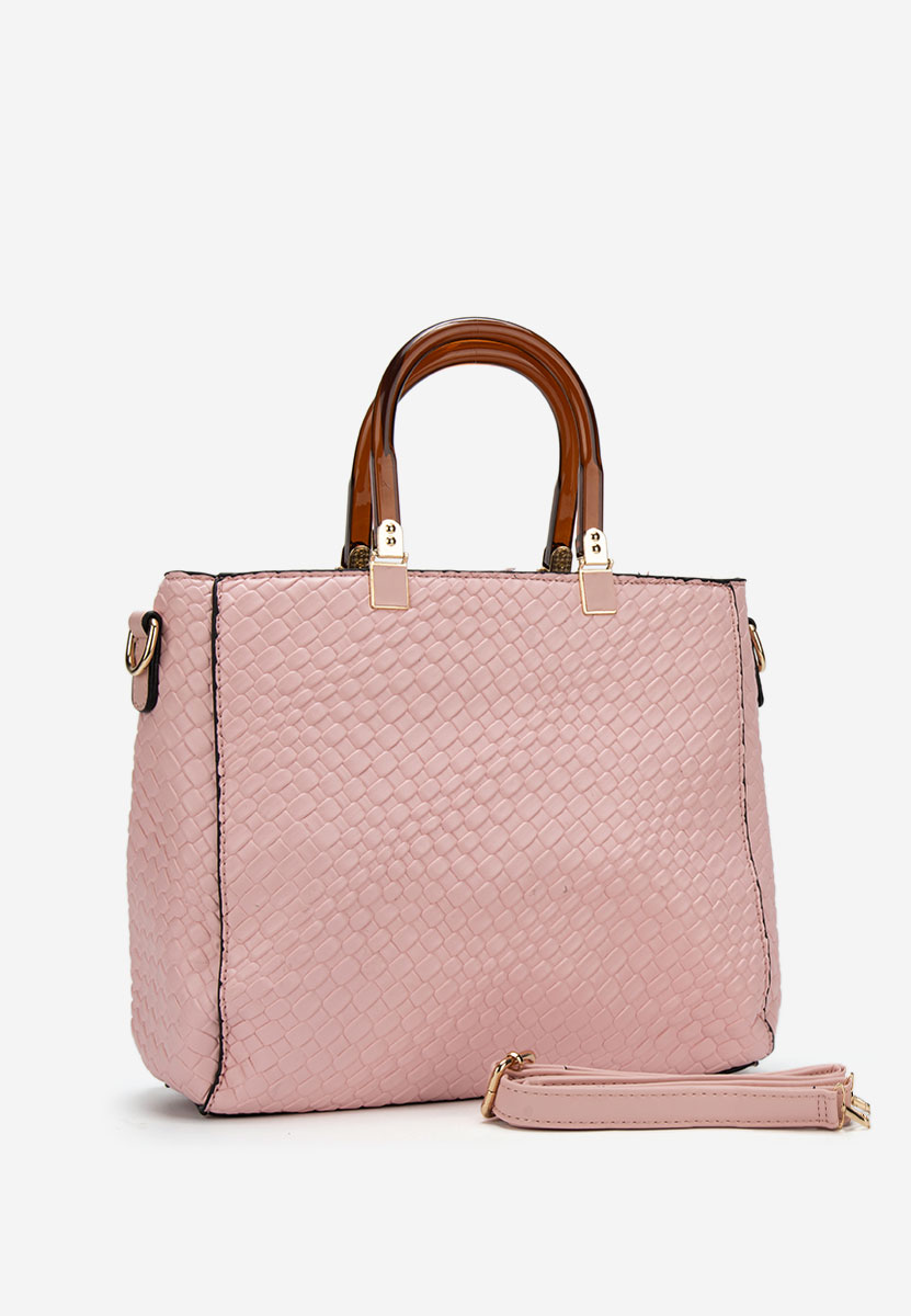 Borsa a mano Louisana rosa