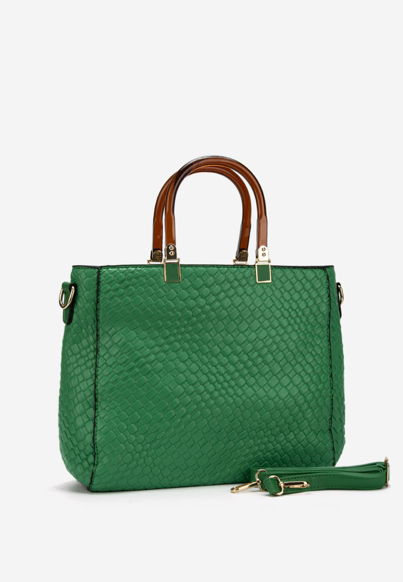 Borsa a mano Louisana verde