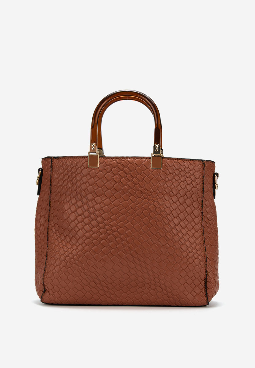 Borsa a mano Louisana marrone