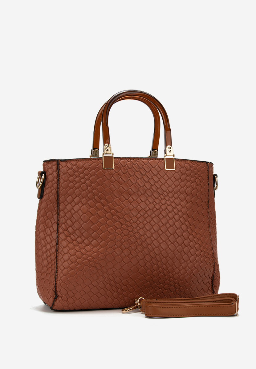 Borsa a mano Louisana marrone