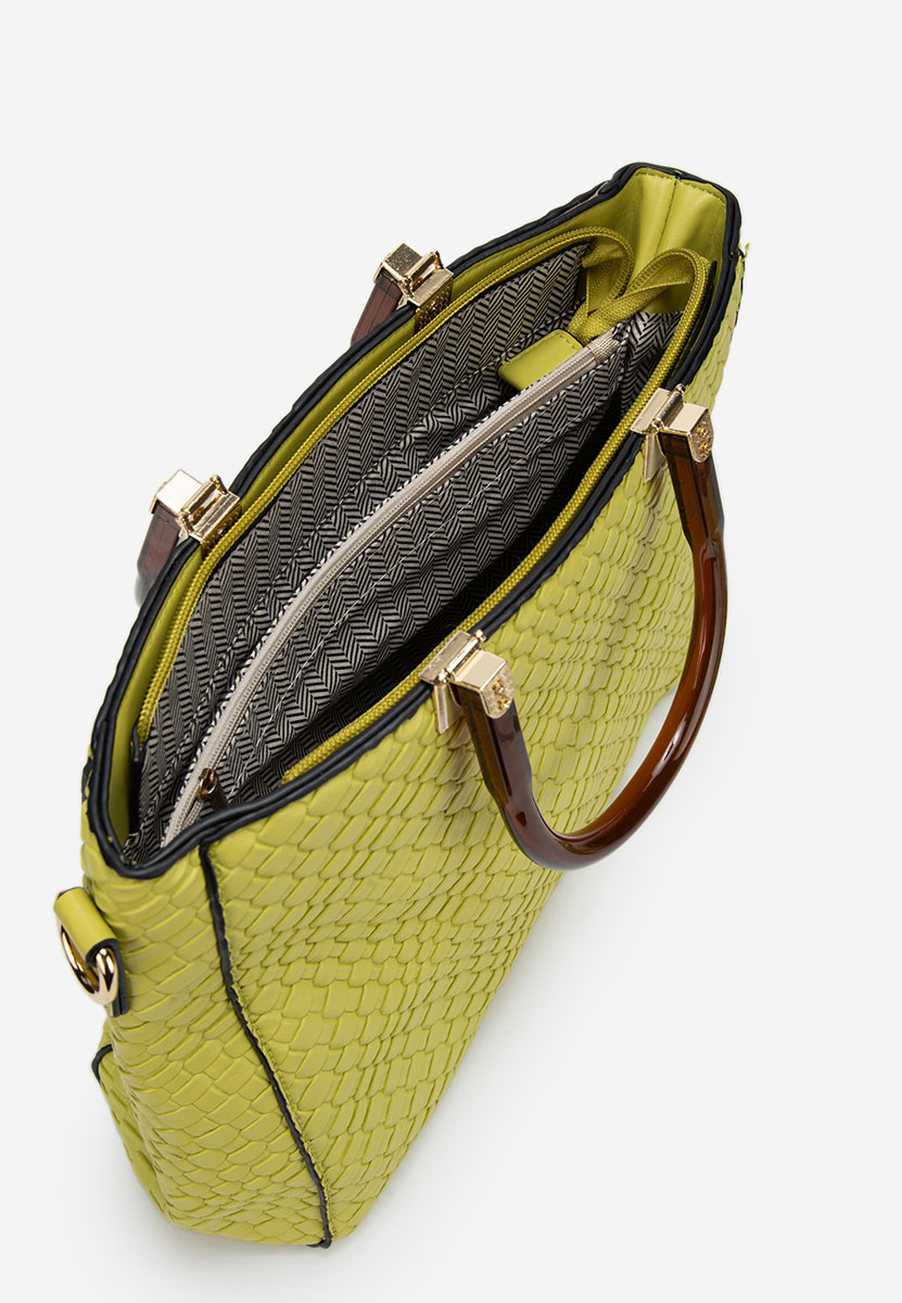 Borsa a mano Louisana V2 verde