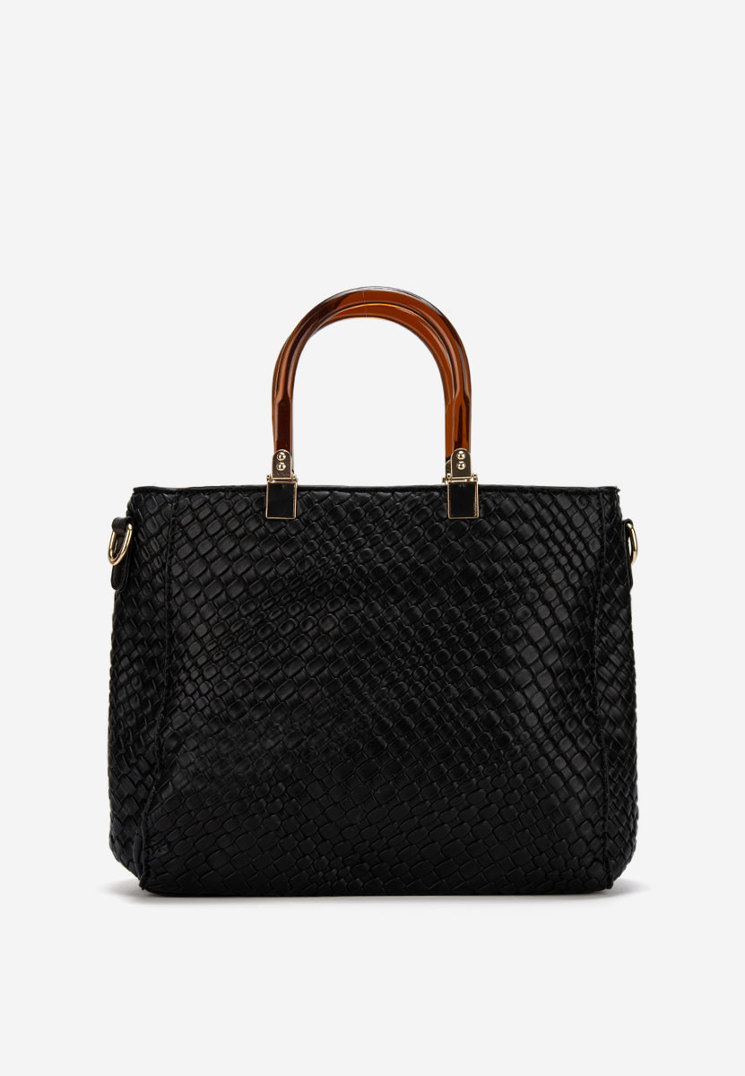 Borsa a mano Louisana nera