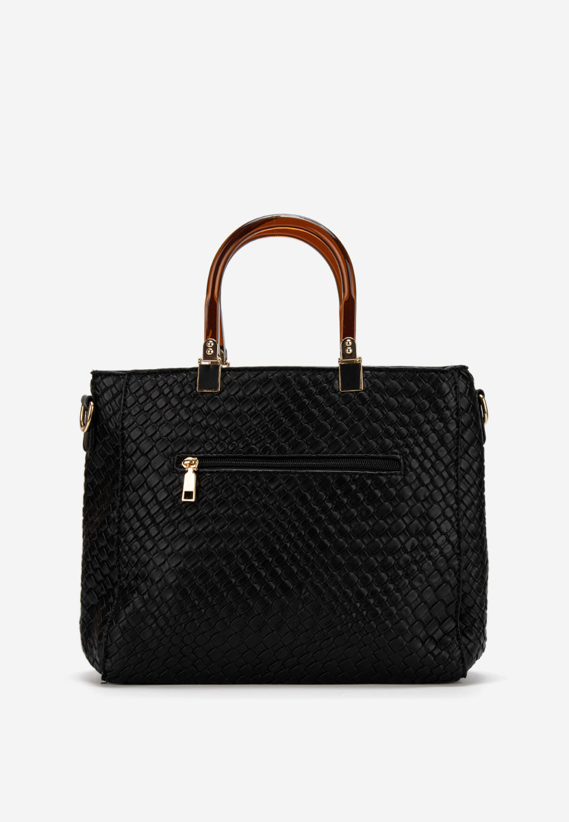 Borsa a mano Louisana nera