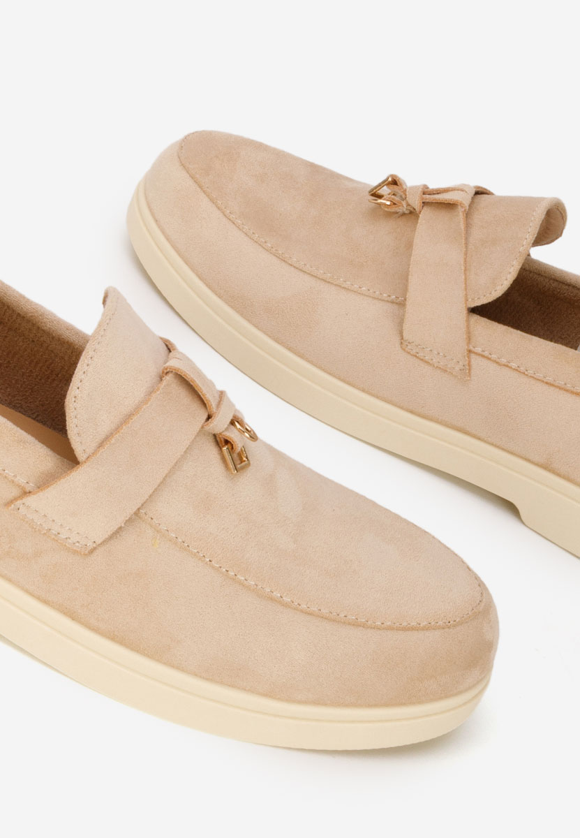 Mocassini da uomo Vidor beige