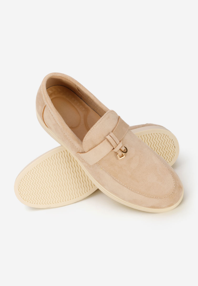 Mocassini da uomo Vidor beige
