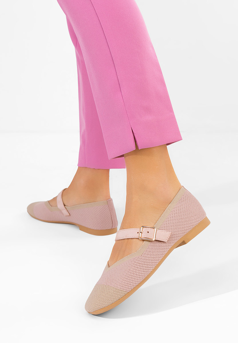 Ballerine con cinturino Casanda rosa