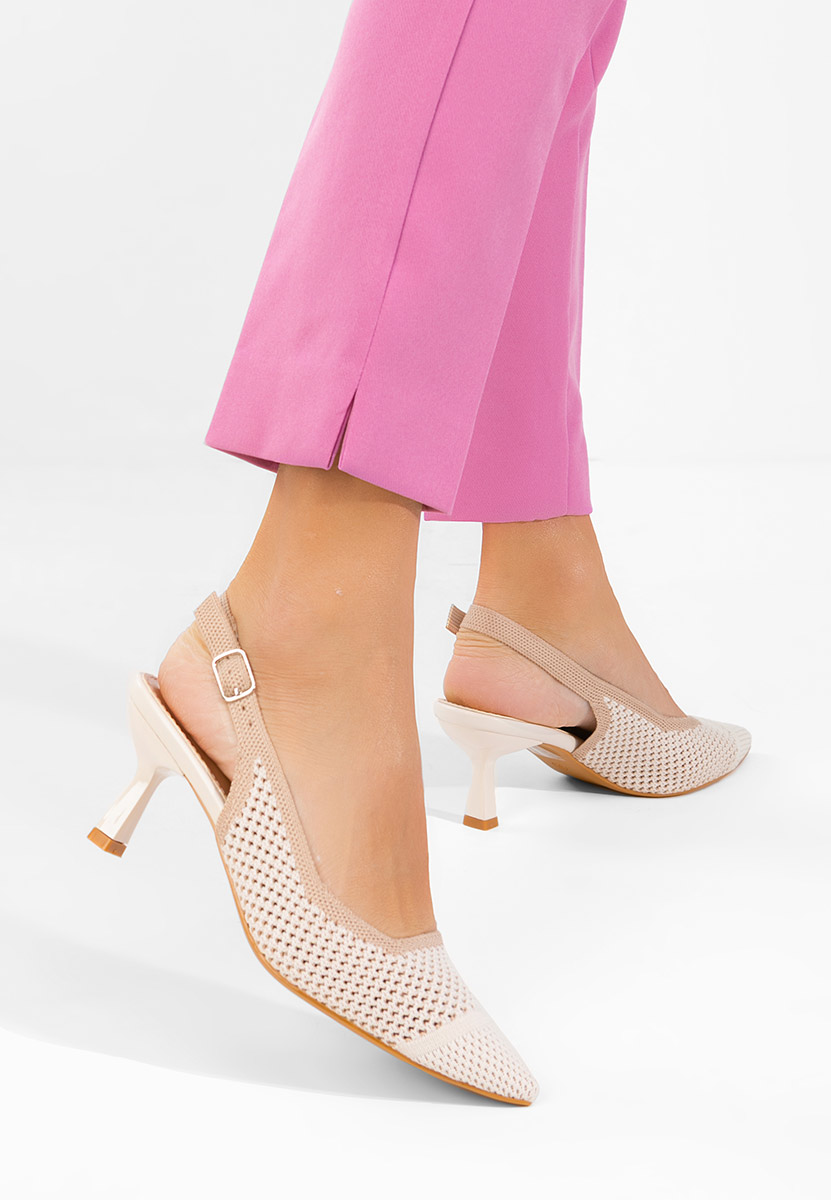 Décolleté Slingback Rabiella beige