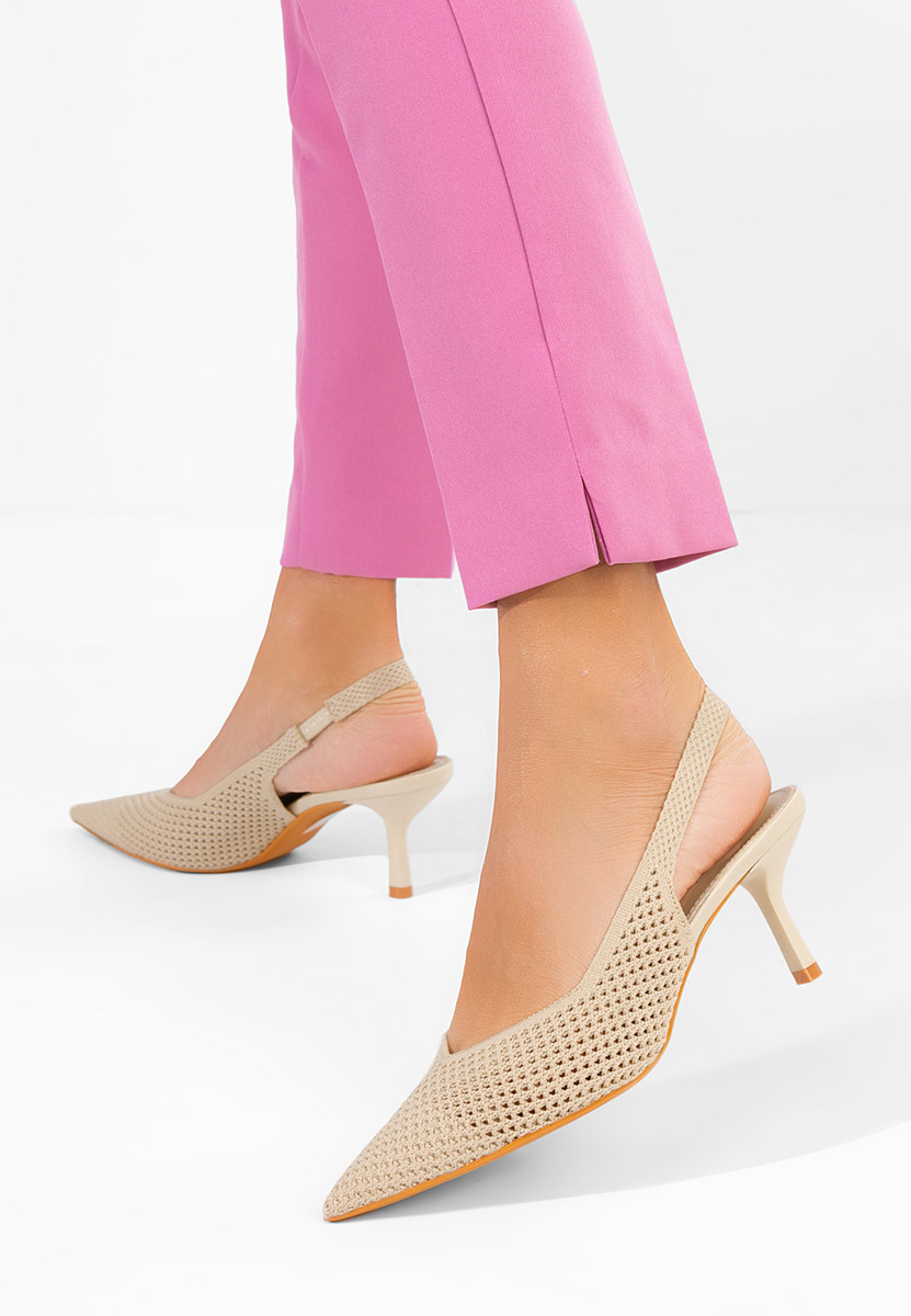 Décolleté Slingback Maldivia beige