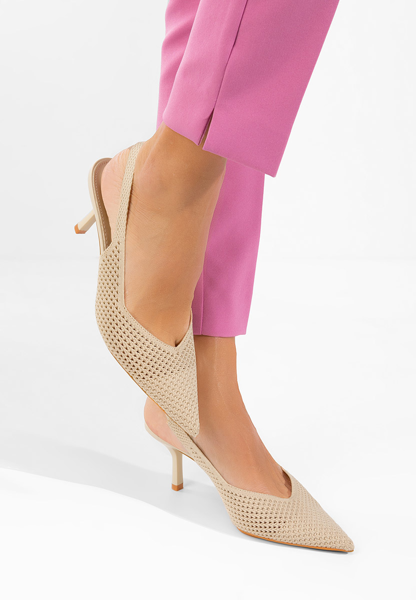 Décolleté Slingback Maldivia beige